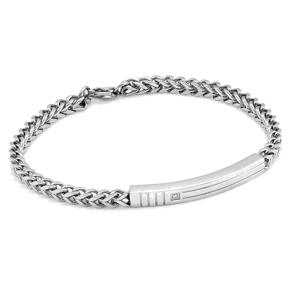 Bracciale Donna Acciaio con Diamante Class Nomination