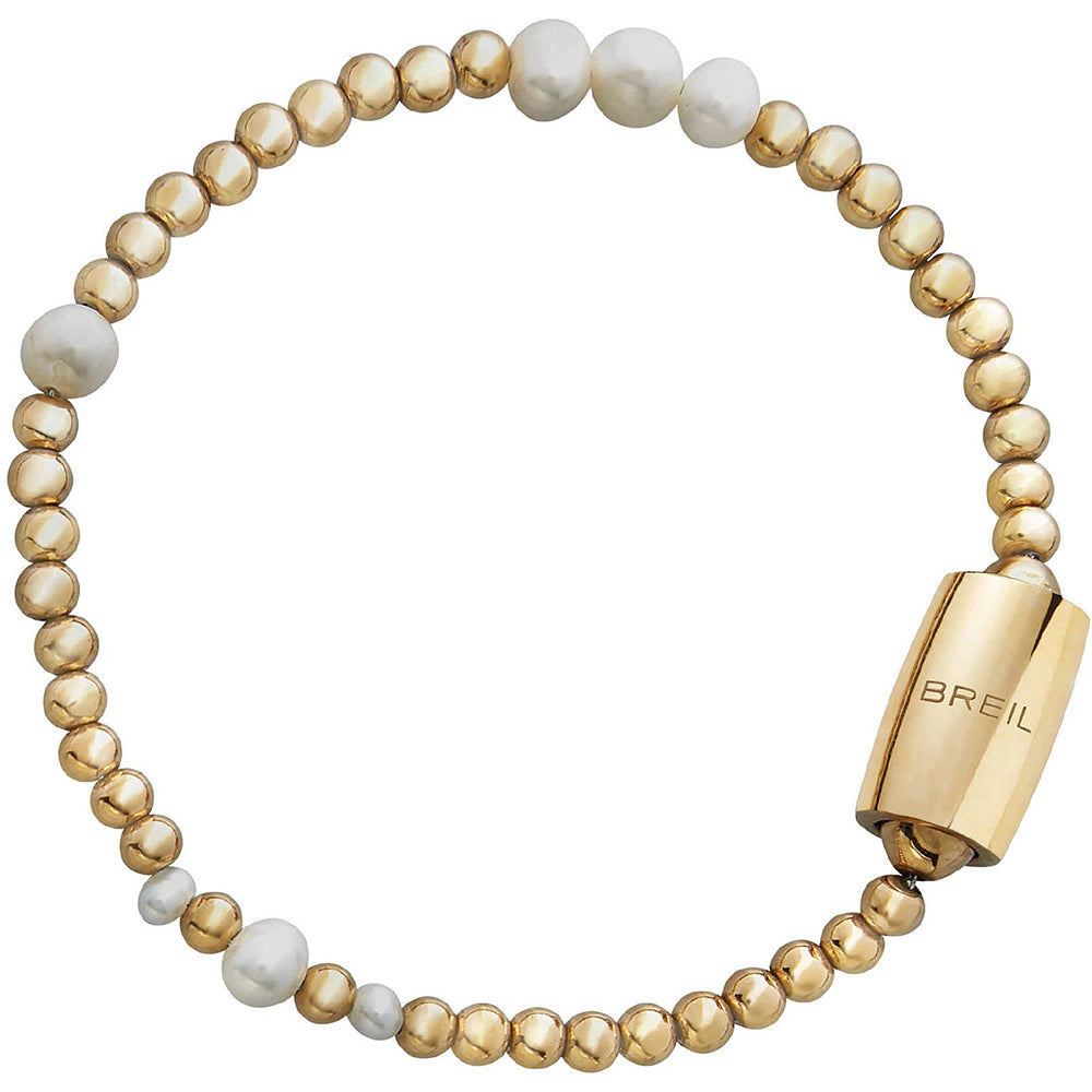 Bracciale Donna Magnetica System Perle Naturali Oro Breil