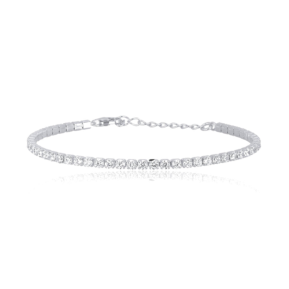 Bracciale Donna Mini Tennis in Argento Mabina Gioielli