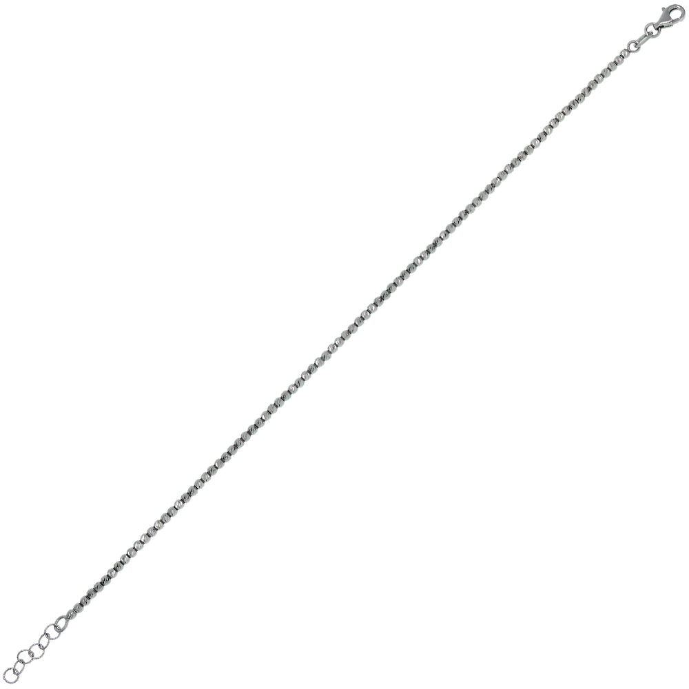 Bracciale Donna Sfere Oro Nero Brunito