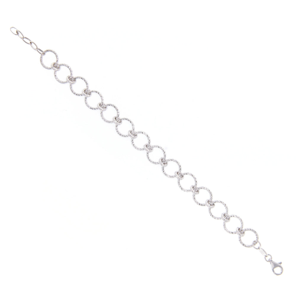 Bracciale Donna in Argento Diamantato Fraboso