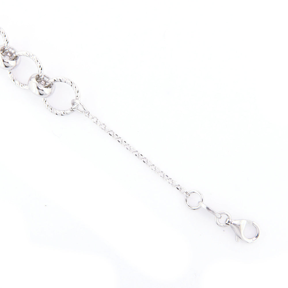 Bracciale Donna in Argento Diamantato Fraboso