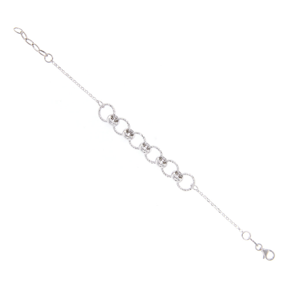 Bracciale Donna in Argento Diamantato Fraboso