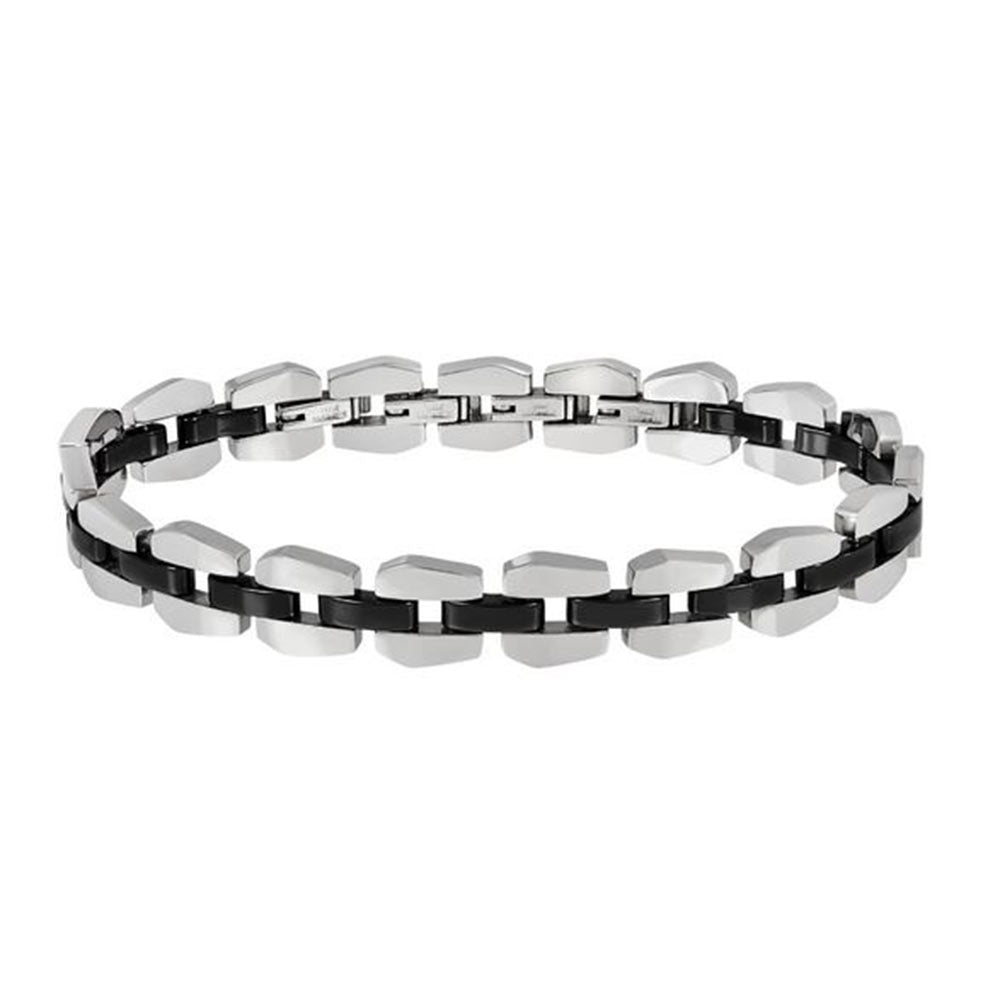 Bracciale Uomo Acciaio Ceramic Brick Breil
