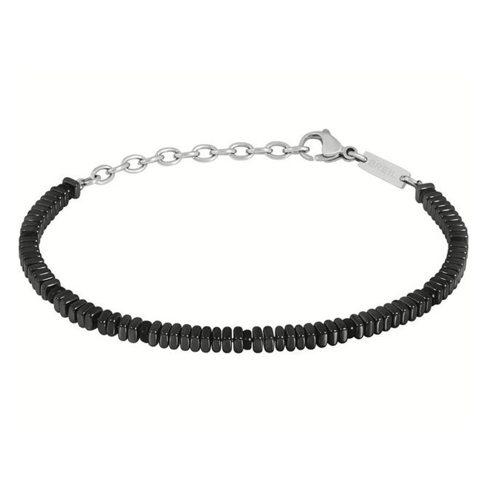 Bracciale Uomo Acciaio Mixology Ip Nero Breil