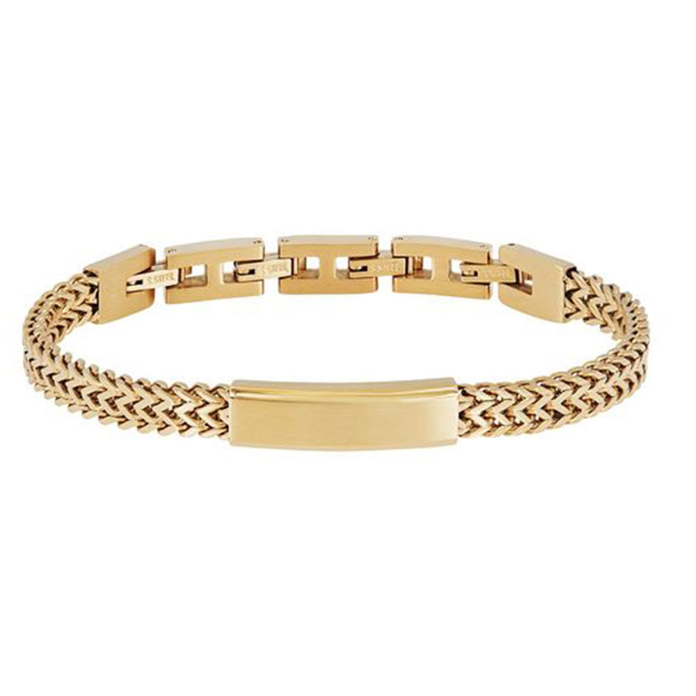 Bracciale Uomo Acciaio Edit Out Gold Breil