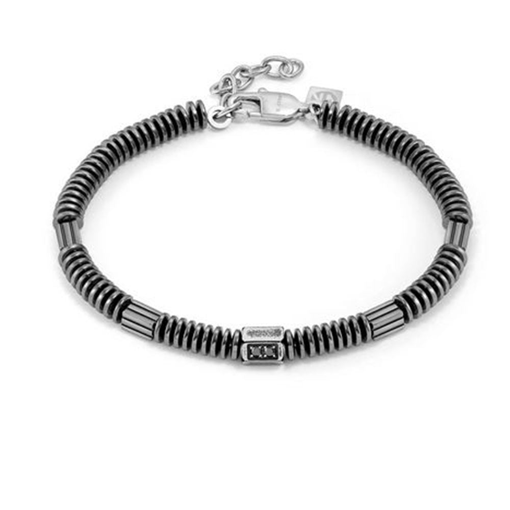 Bracciale Uomo B-yond Hyper Rondelle Nere Nomination