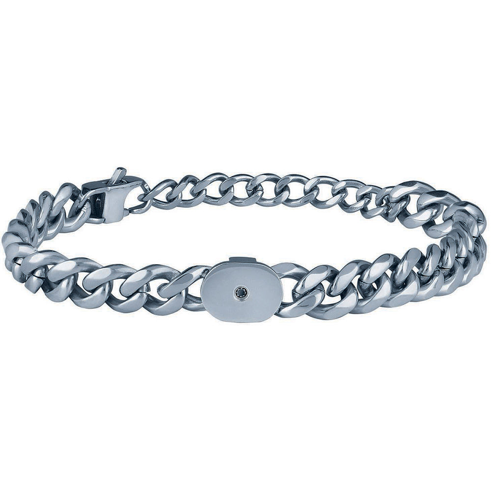 Bracciale Uomo Black Diamond Silver Breil