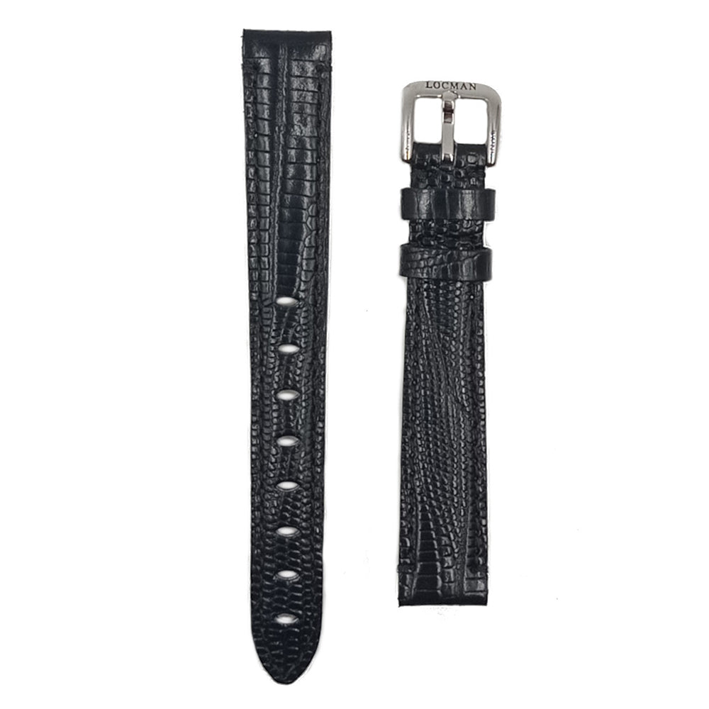 Cinturino Orologio 1960 Locman in Pelle Nero