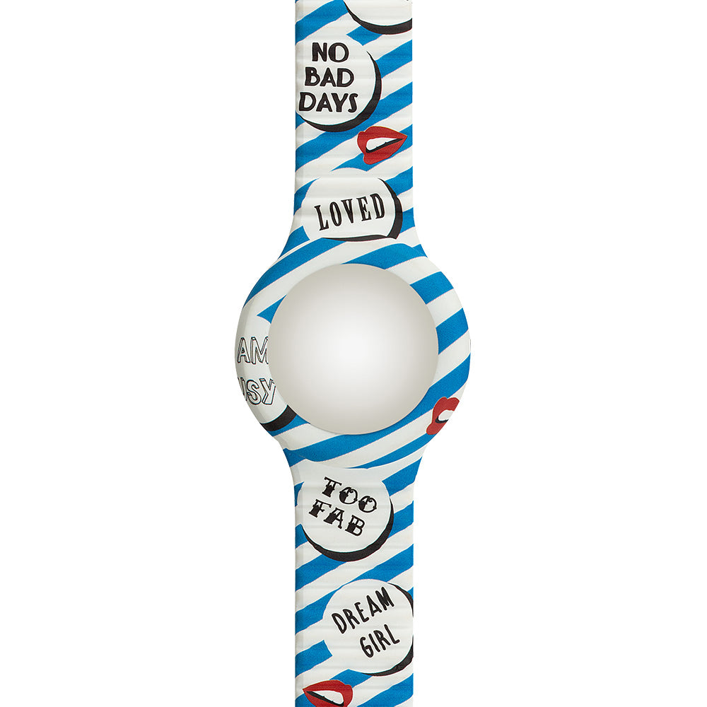 Cinturino Orologio Donna Freaky Blu HBU0894 Hip Hop