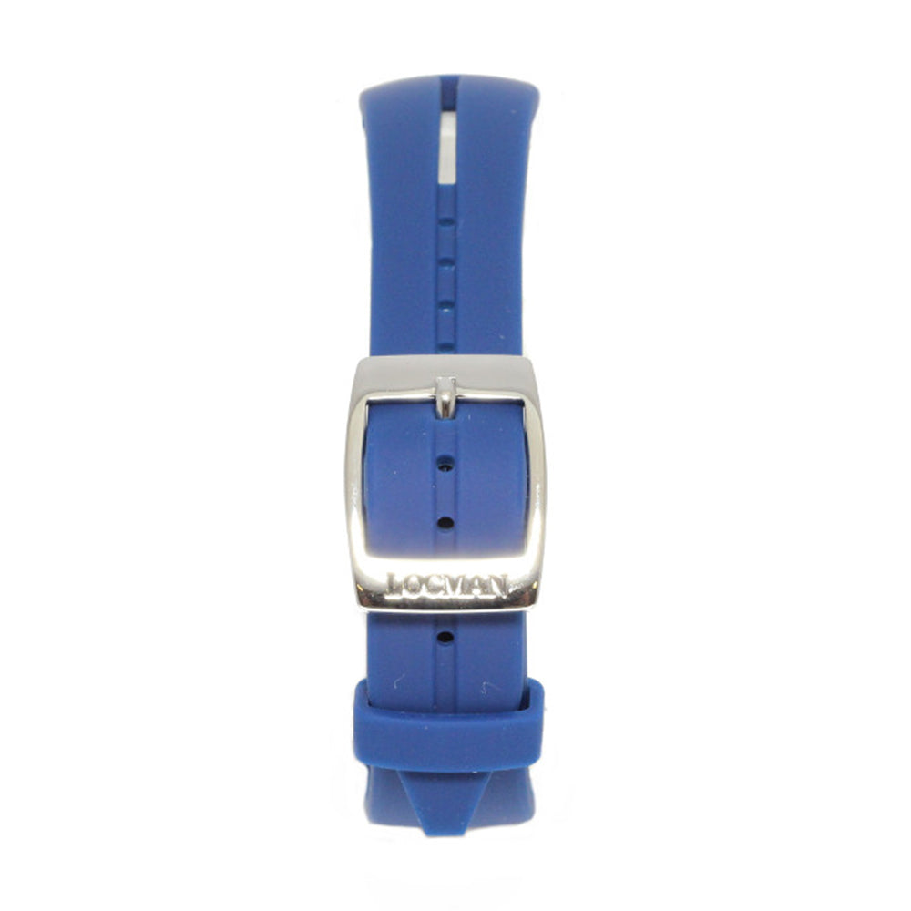 Cinturino Orologio Island Locman in Silicone Blu