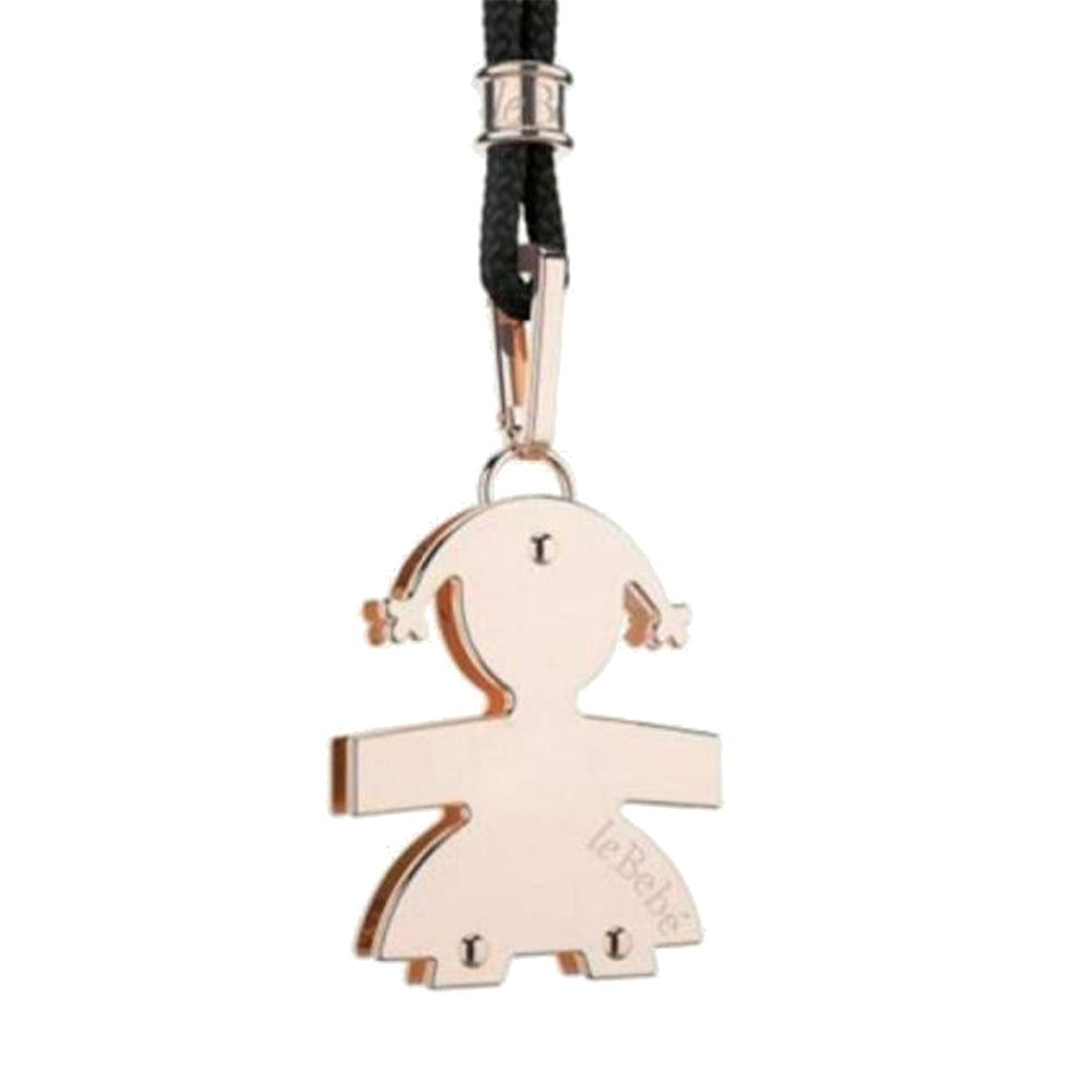 Ciondolo Femminuccia Classici Cuccioli Oro Rosa LBB043 - Le Bebè
