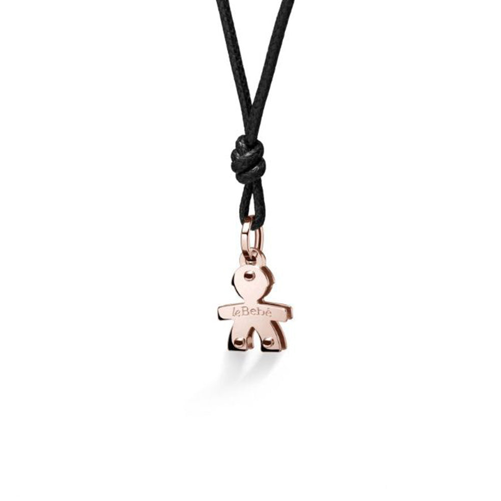 Ciondolo Maschietto Classici Mini Oro Rosa LBB046 - Le Bebè