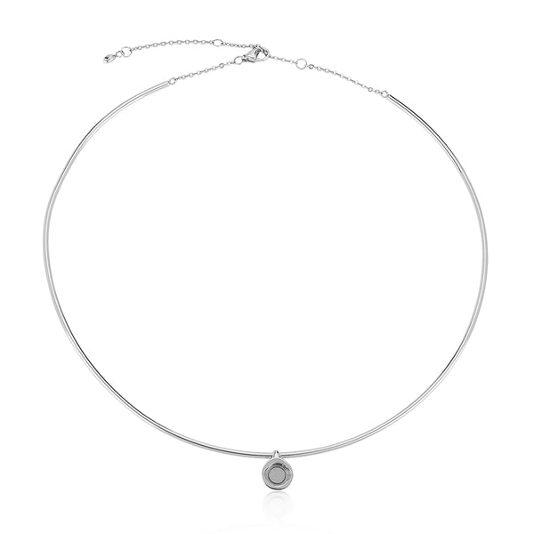 Collana Donna Acciaio Rigida Mondo Bold Breil Stones Gioielleria