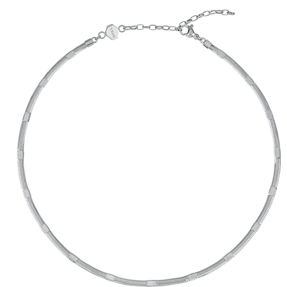 Collana Donna Acciaio Silver Sinuous Breil