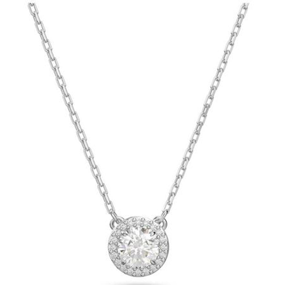 Collana Donna Acciaio Silver con Cristalli Bianchi Liu Jo Luxury