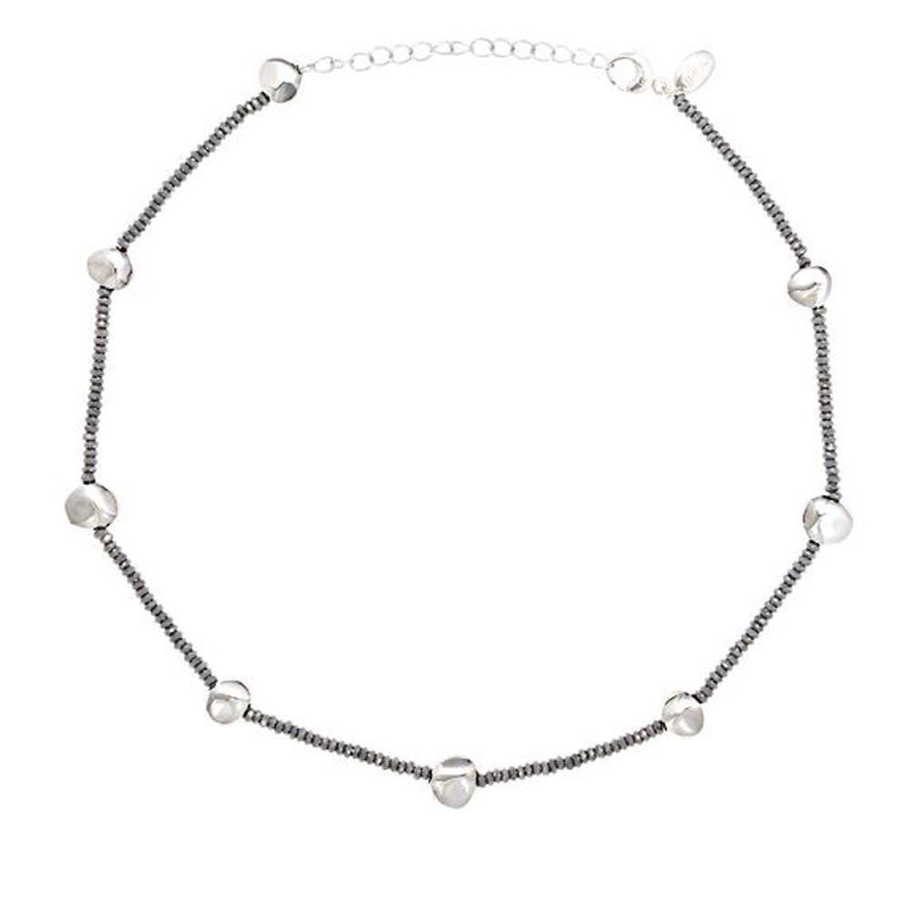 Collana Donna Acciaio B Rock Ematite Silver Breil