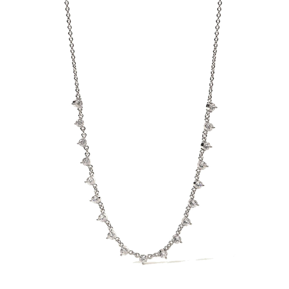 Collana Donna Punti Luce in Argento Mabina Gioielli