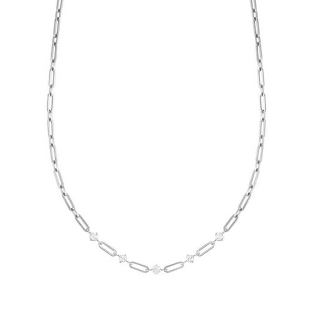 Collana Donna in Acciaio Silver Chainofstyle Nomination