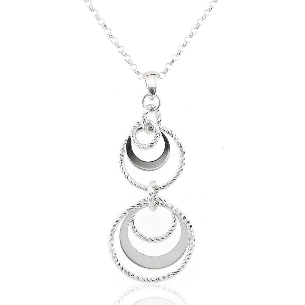 Collana Donna in Argento Rodiato Fraboso