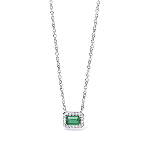 MORELLATO Collana da donna in argento riciclato al 925% con zirconi, collezione Tesori SAIW194, Argento 925 riciclato, Zirconia cubica MORELLATO Collana da donna in argento riciclato al 925% con zirconi, collezione Tesori SAIW194, Argento 925 riciclato, Zirconia cubica