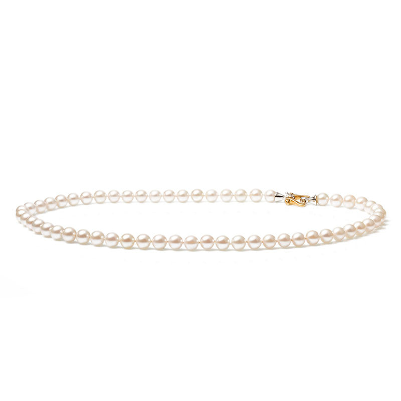 Collana Girocollo Donna Perle Akoya Hama Bianca GF0400P0AEBI070 - Mikiko
