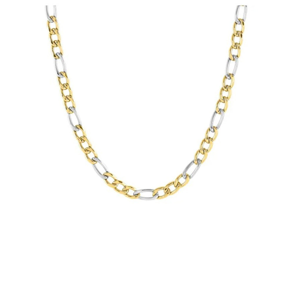 Collana Uomo Acciaio B-Yond Grumenta Grande Gold Nomination