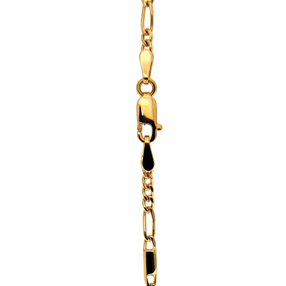 Collana Bambino in Oro Giallo Diamantato