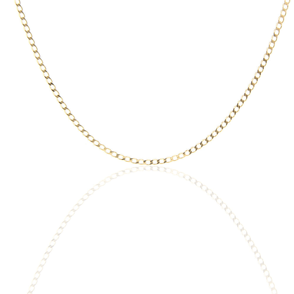Collana Bambino in Oro Giallo Diamantato