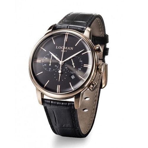 Cronografo Uomo 1960 Dolce Vita Ref. 254 0254R01R-RRBKRGPK - Locman