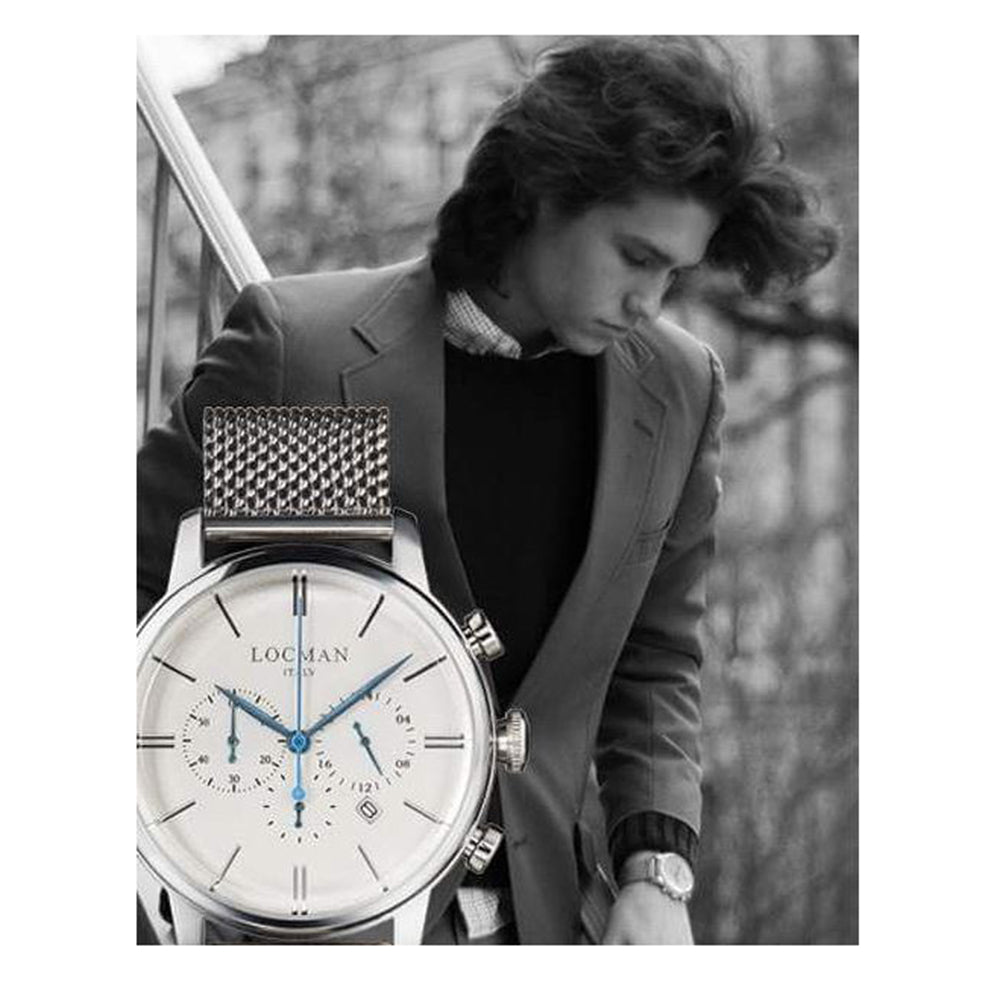 Cronografo Uomo 1960 Dolce Vita Ref. 254 0254A06A-00AGNKB0 - Locman