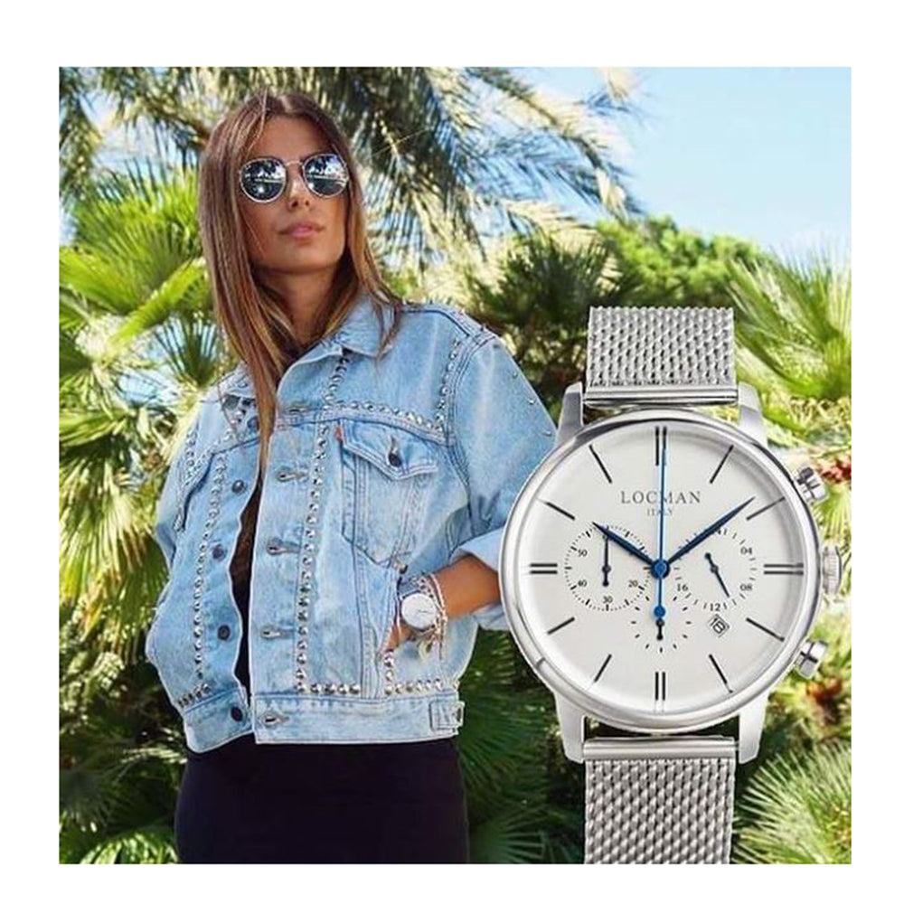 Cronografo Uomo 1960 Dolce Vita Ref. 254 0254A06A-00AGNKB0 - Locman