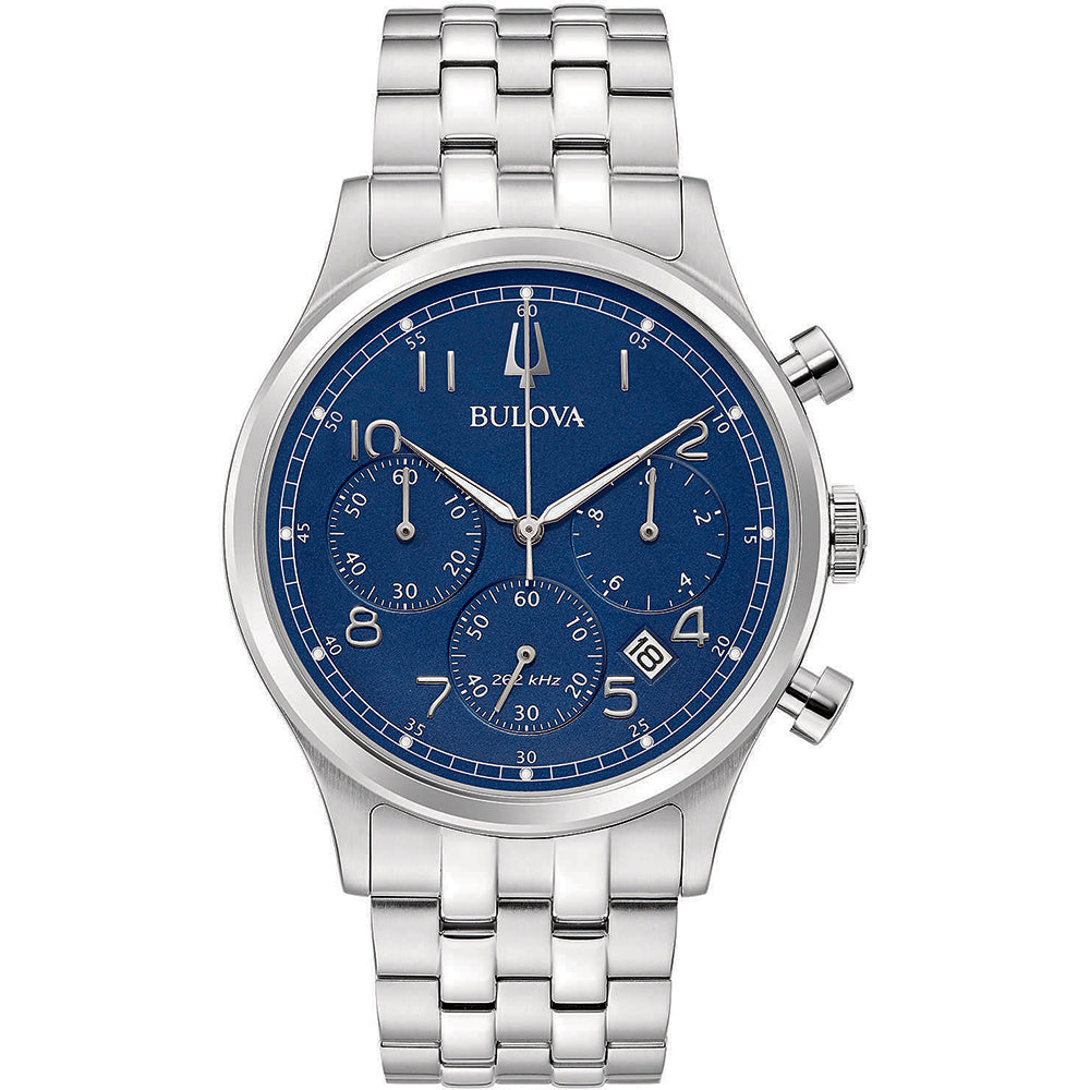 Cronografo Uomo Classic UHF Blu Bulova