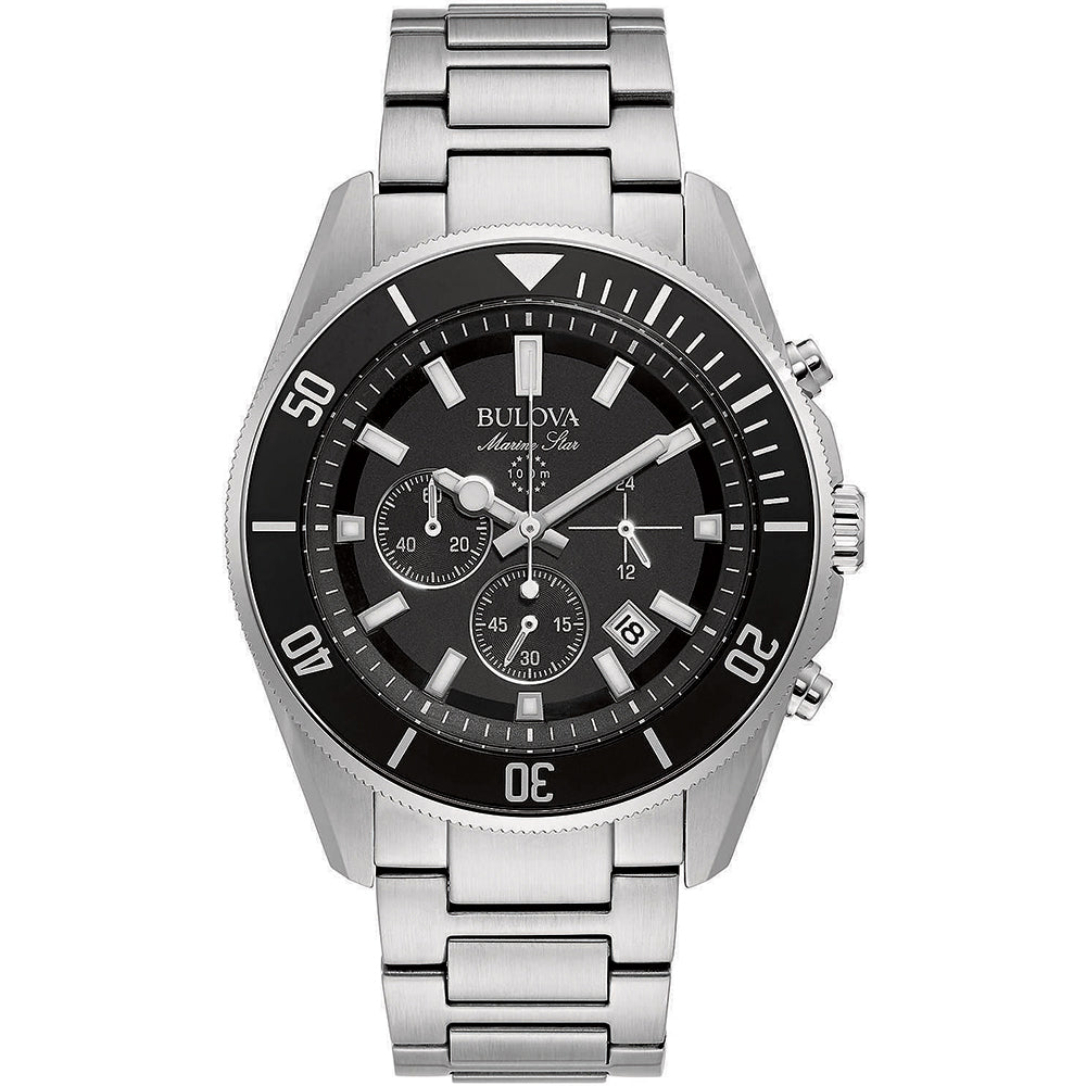 Cronografo Uomo Marine Star Nero Bulova
