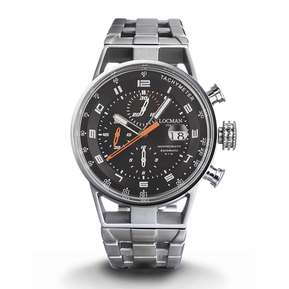 Cronografo Uomo Multifunzione Automatico Montecristo Locman