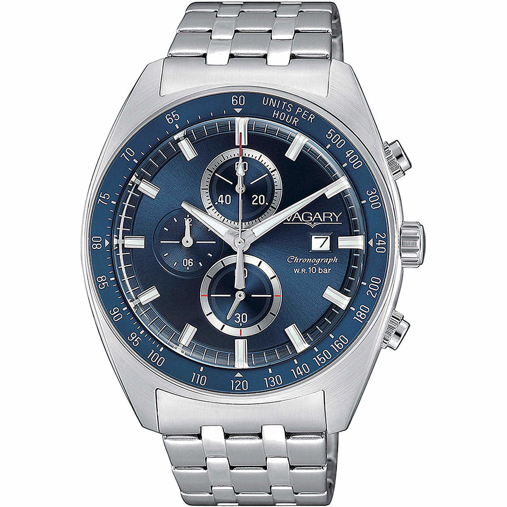 Cronografo Uomo Rockwell 106th Blu Vagary