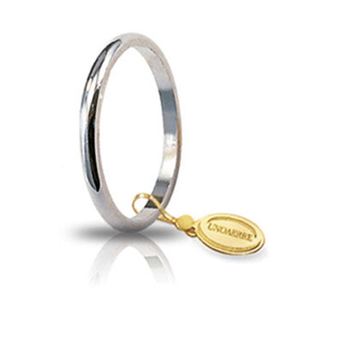 Fede Classica Francesina Misure 7-30 Oro Bianco 15 AFN 4 04 - Unoaerre