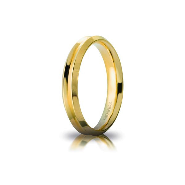 Fede Corona in Oro Giallo - Unoaerre