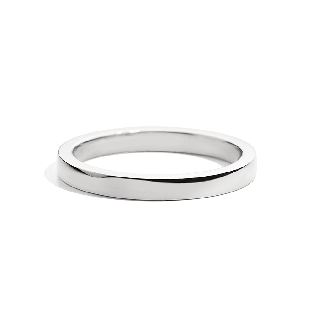Fede Nuziale in Oro Bianco Anniversary XE160/BX - Recarlo