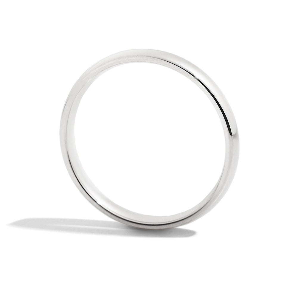 Fede Nuziale in Oro Bianco Classic 2,7mm XE154/BX - Recarlo