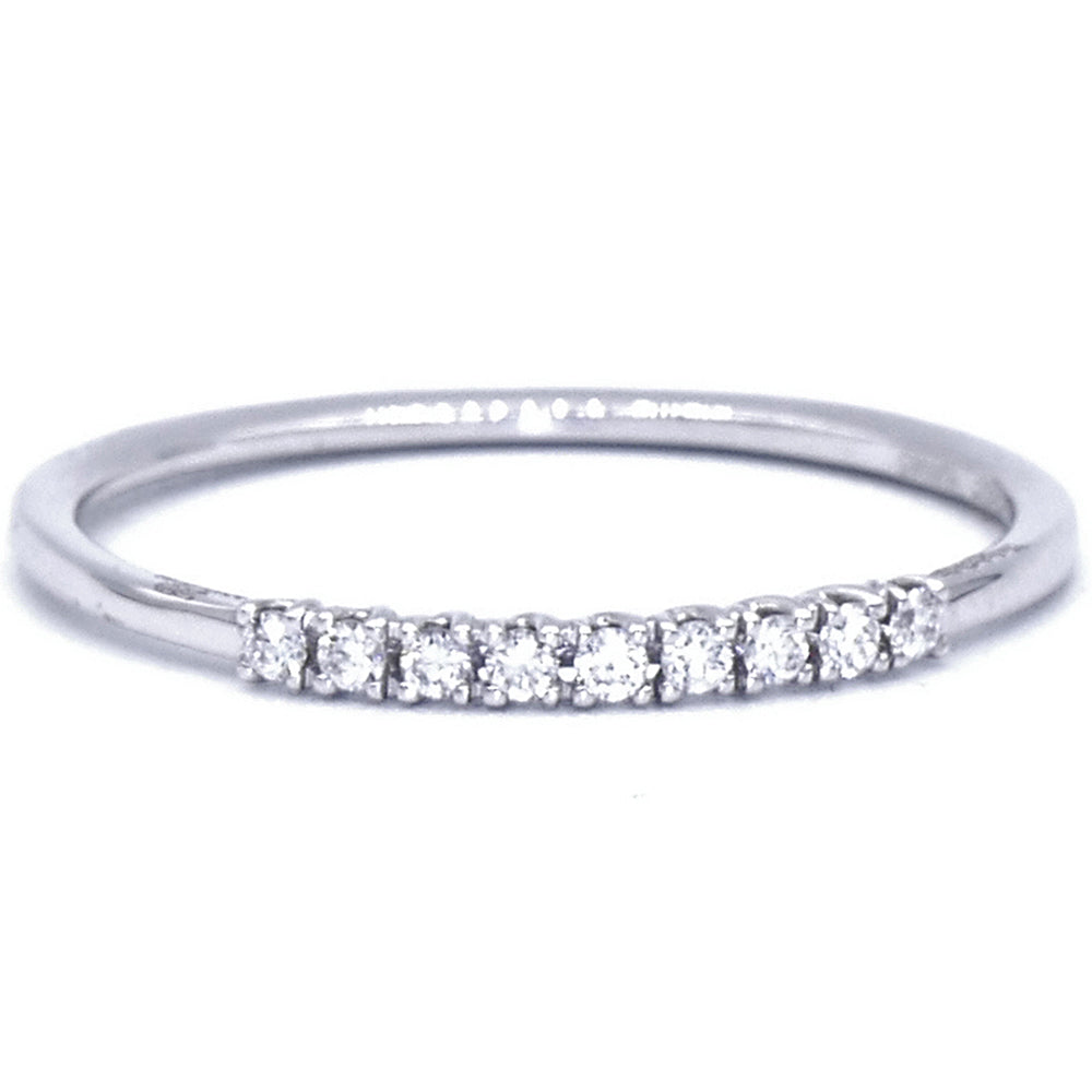 Fedina Vera Oro Bianco con Diamanti Davite & Delucchi