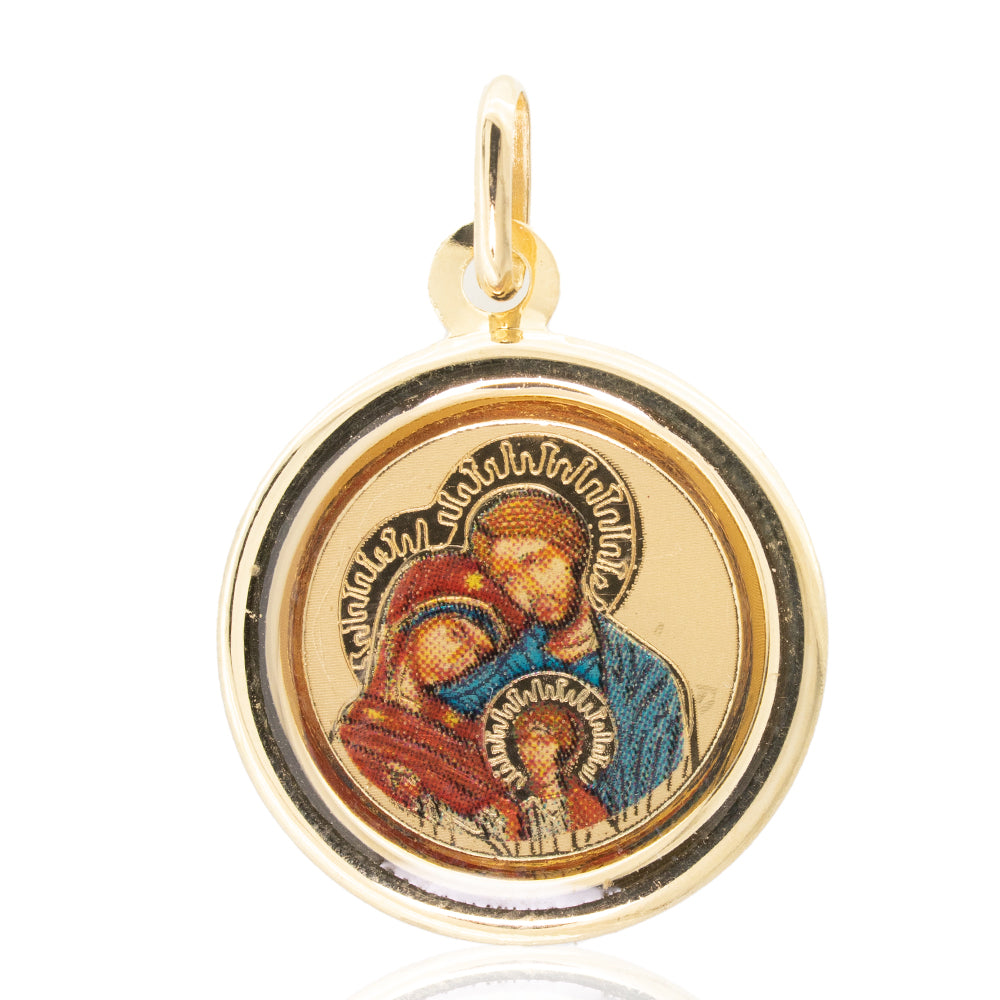 Medaglia Battesimo Sacra Famiglia