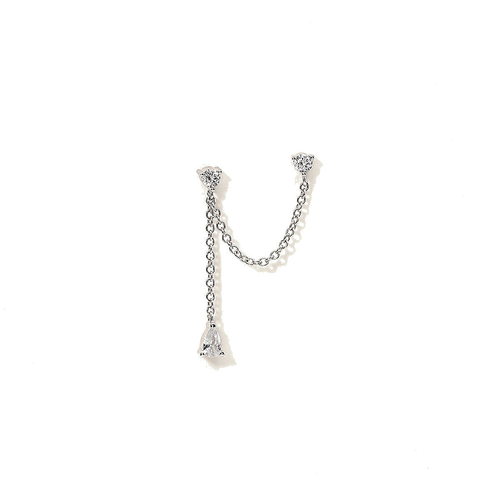 Mono Orecchino Donna in Argento Mabina Gioielli