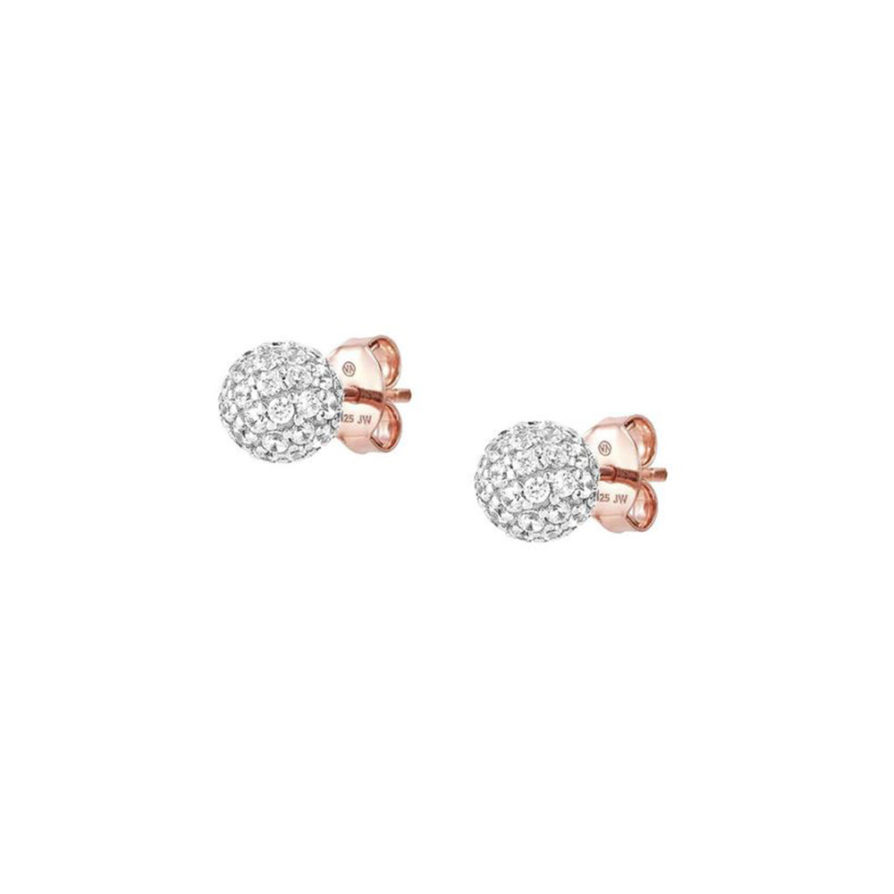 Orecchini Donna Argento Rose Lobo Cubic Zirconia Soul Nomination