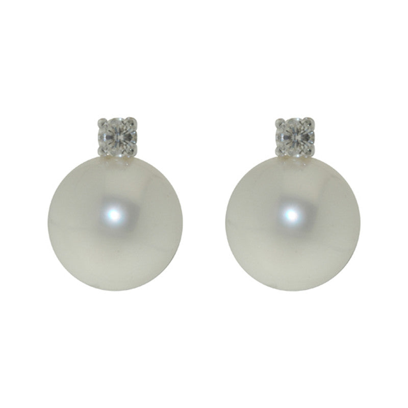 Orecchini Donna con Perla South Sea OE273B - Genesia