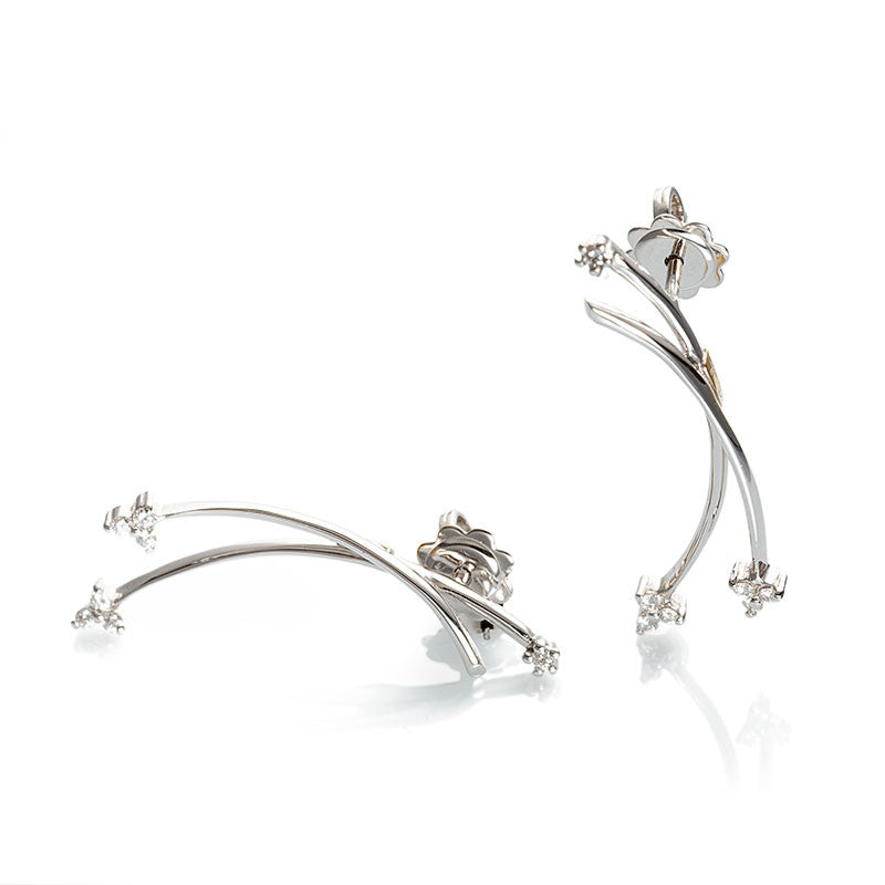 Orecchini Fantasia con Diamanti - AE237/B Recarlo