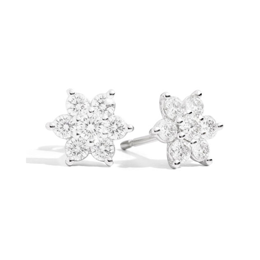 Orecchini Fantasia con Diamanti Bouquet Recarlo