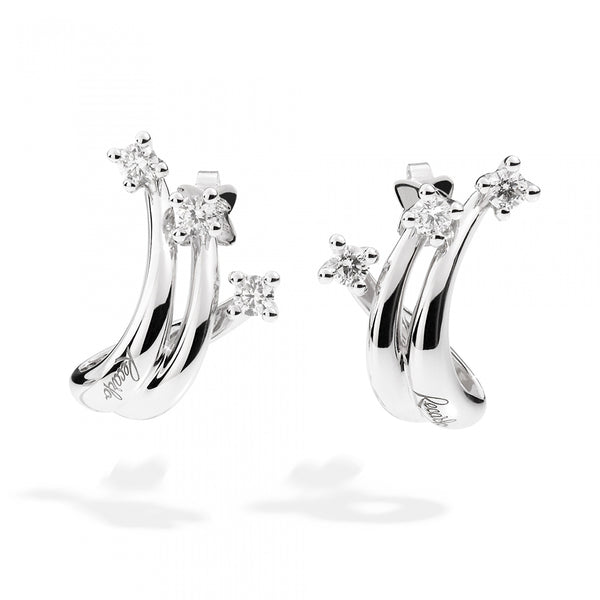 Recarlo Orecchini Diamanti Prezzi Orecchini Oro Bianco Con