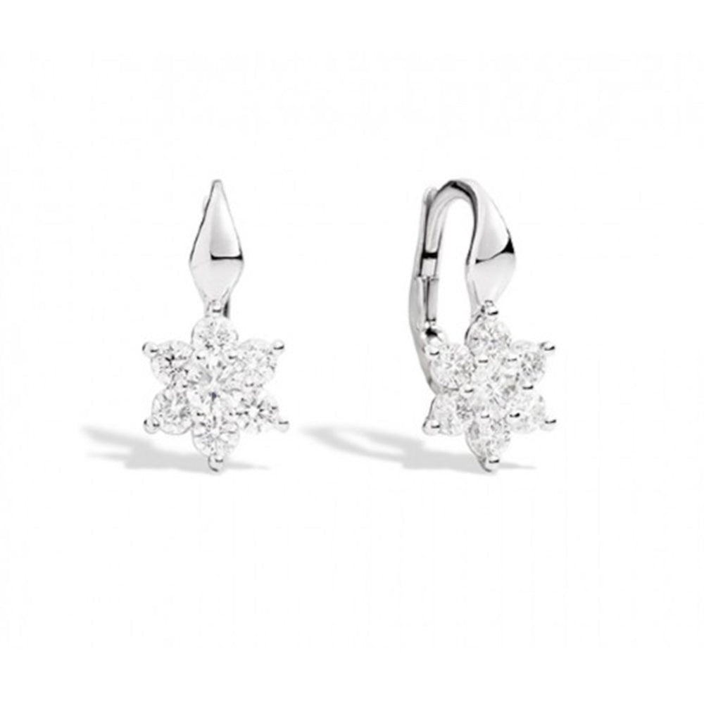 Orecchini Rosetta Bouquet con Diamanti Recarlo