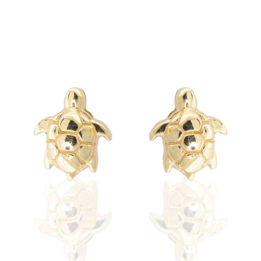 Orecchini Tartaruga in Oro Giallo